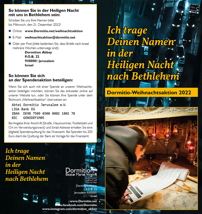 Weihnachtsaktion 2022 - Flyer DEUTSCH (pdf)
