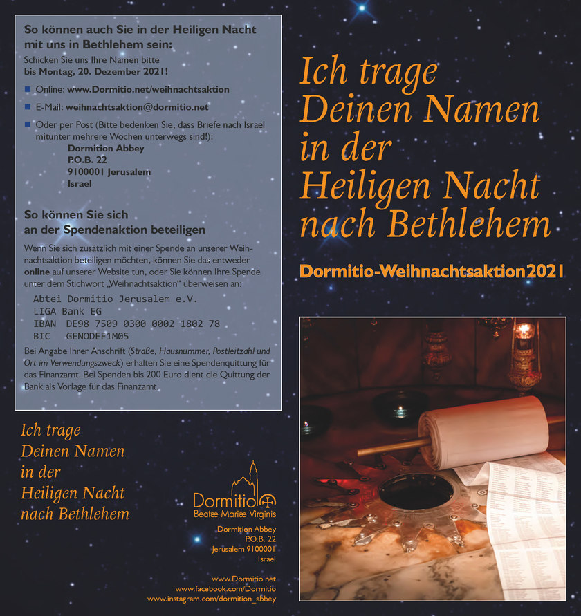 Weihnachtsaktion 2021 - Flyer DEUTSCH (pdf)