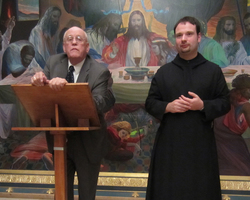 Prof. Dr. Sidney H. Griffith und Bruder Nikodemus (Görres-Lecture am 5. Juli 2012)