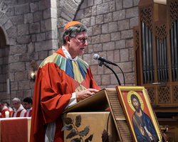 Der Weihegottesdienst: Predigt des Kardinals.
