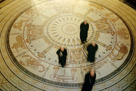 Floor mosaic of the upper church